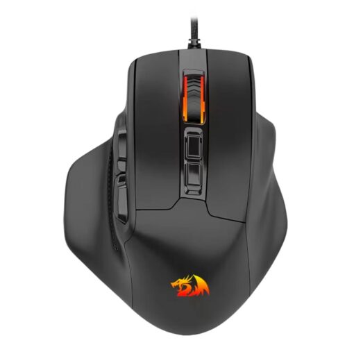 Mouse Gamer Redragon M806 Bullseye RGB 12400 DPI USB - Negro (Caja Dañada)