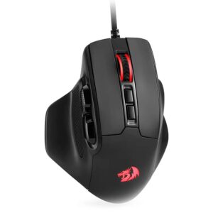 Mouse Gamer Redragon M806 Bullseye RGB 12400 DPI USB - Negro (Caja Dañada) - Imagen 2