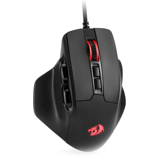 Alternative view of Mouse Gamer Redragon M806 Bullseye RGB 12400 DPI USB - Negro (Caja Dañada)