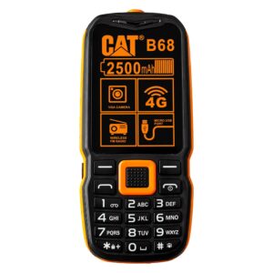 Celular Caterpillar B68 4G Dual SIM Tela 2.4" - Preto e Laranja - Imagen 2