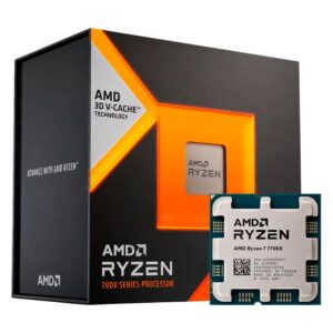 Procesador AMD Ryzen 7-7700X3D Socket AM5 8 Core 16 Threads 4.0GHz Y 45GHz Turbo Cache 104MB - (2 CORE GRAPHICS)