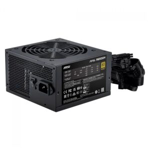 Fonte MSI Mag A650GN II 306-7ZPBZ12-CE0 ATX 650W 80 Plus Gold - Preto