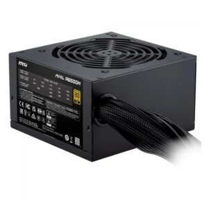 Fonte MSI Mag A650GN II 306-7ZPBZ12-CE0 ATX 650W 80 Plus Gold - Preto - Imagen 3