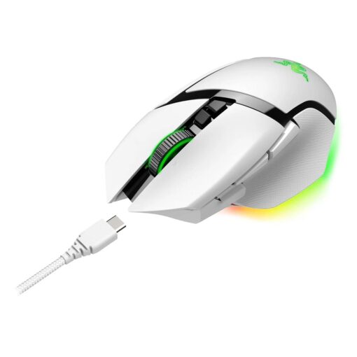Alternative view of Mouse Gamer Razer Basilisk V3 Pro RZ01-04620200-R3U1 30000 DPI Inalámbrico - Blanco
