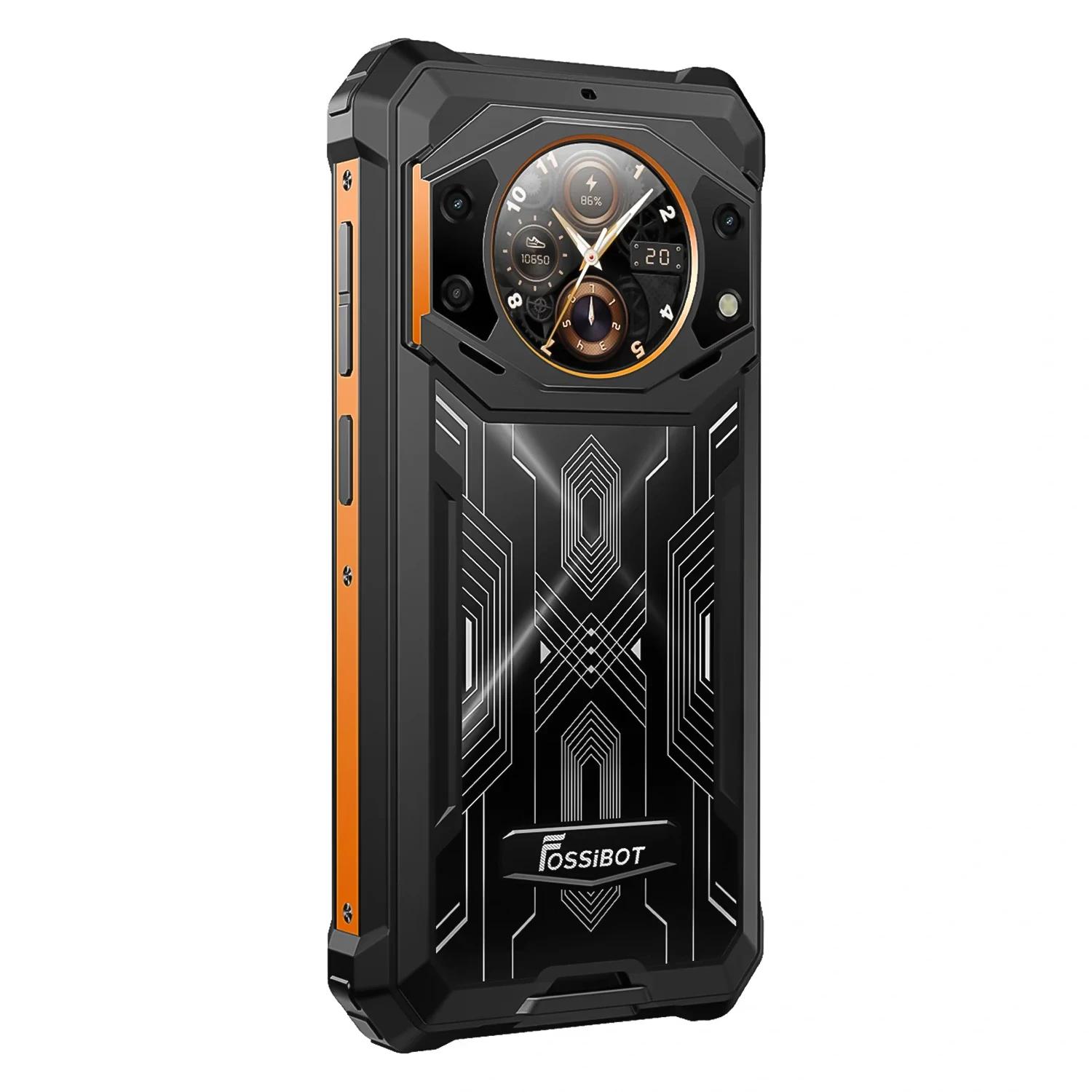 Smartphone Fossibot F101 Pro 128GB 8GB RAM Dual SIM Pantalla 5.45" - Naranja - Imagen 4