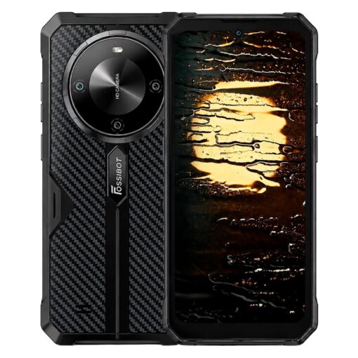 Smartphone FOSSiBOT F105 64GB 4GB RAM Dual SIM NFC Pantalla 6.75" - Negro