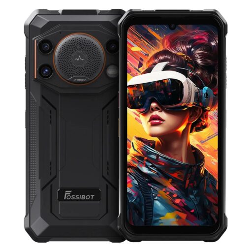 Smartphone FOSSiBOT F110L 128GB 4GB RAM Dual SIM NFC Pantalla 6.75" - Naranja