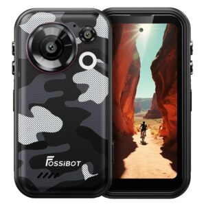 Smartphone FOSSiBOT F116 Pro 5G 256GB 12GB RAM Dual SIM NFC Tela 4" - Preto