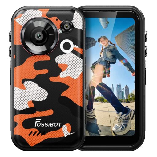 Smartphone FOSSiBOT F116 Pro 5G 256GB 12GB RAM Dual SIM NFC Pantalla 4" - Naranja