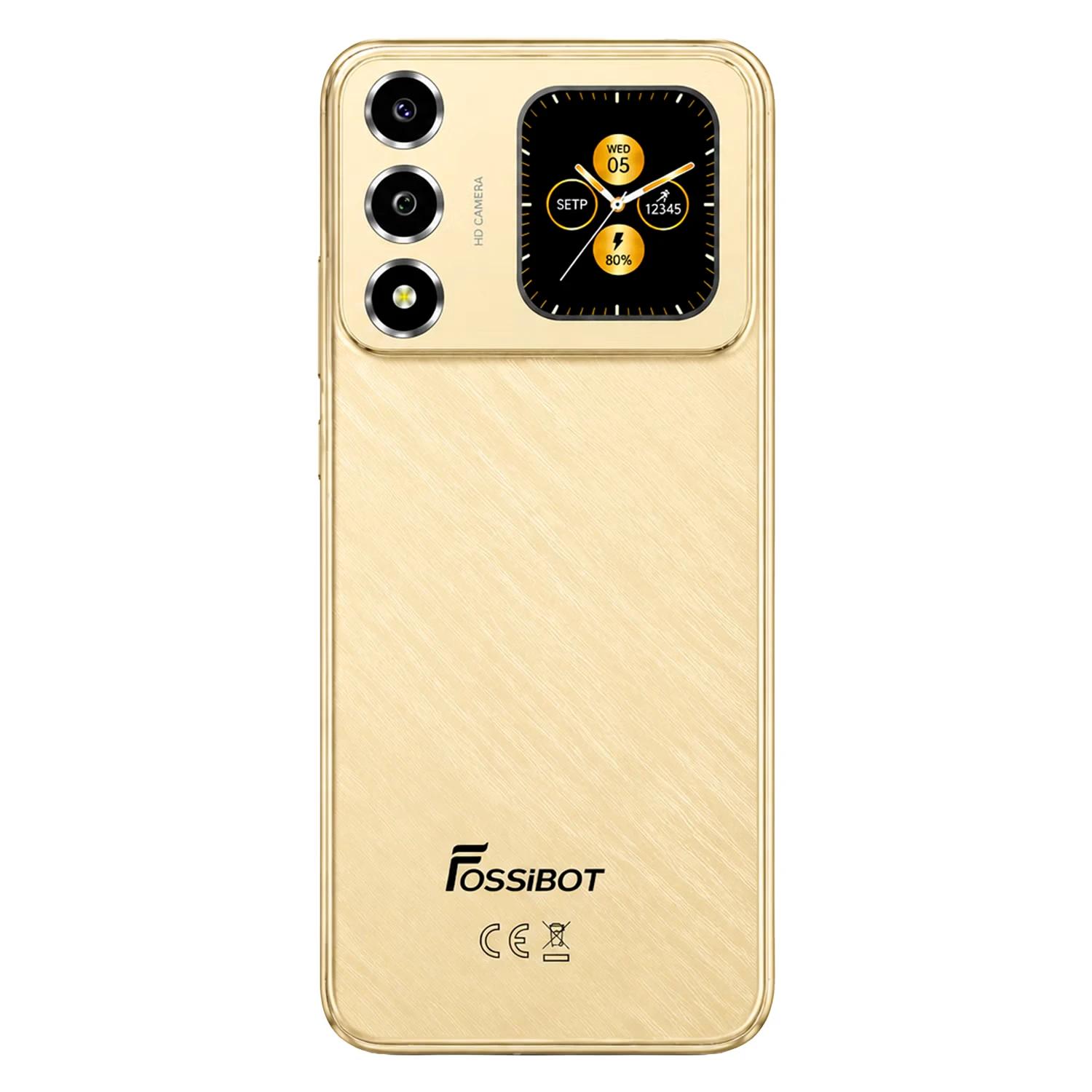 Smartphone FOSSiBOT S7 256GB 8GB RAM Dual SIM NFC Tela 6.9" - Dourado - Imagen 3