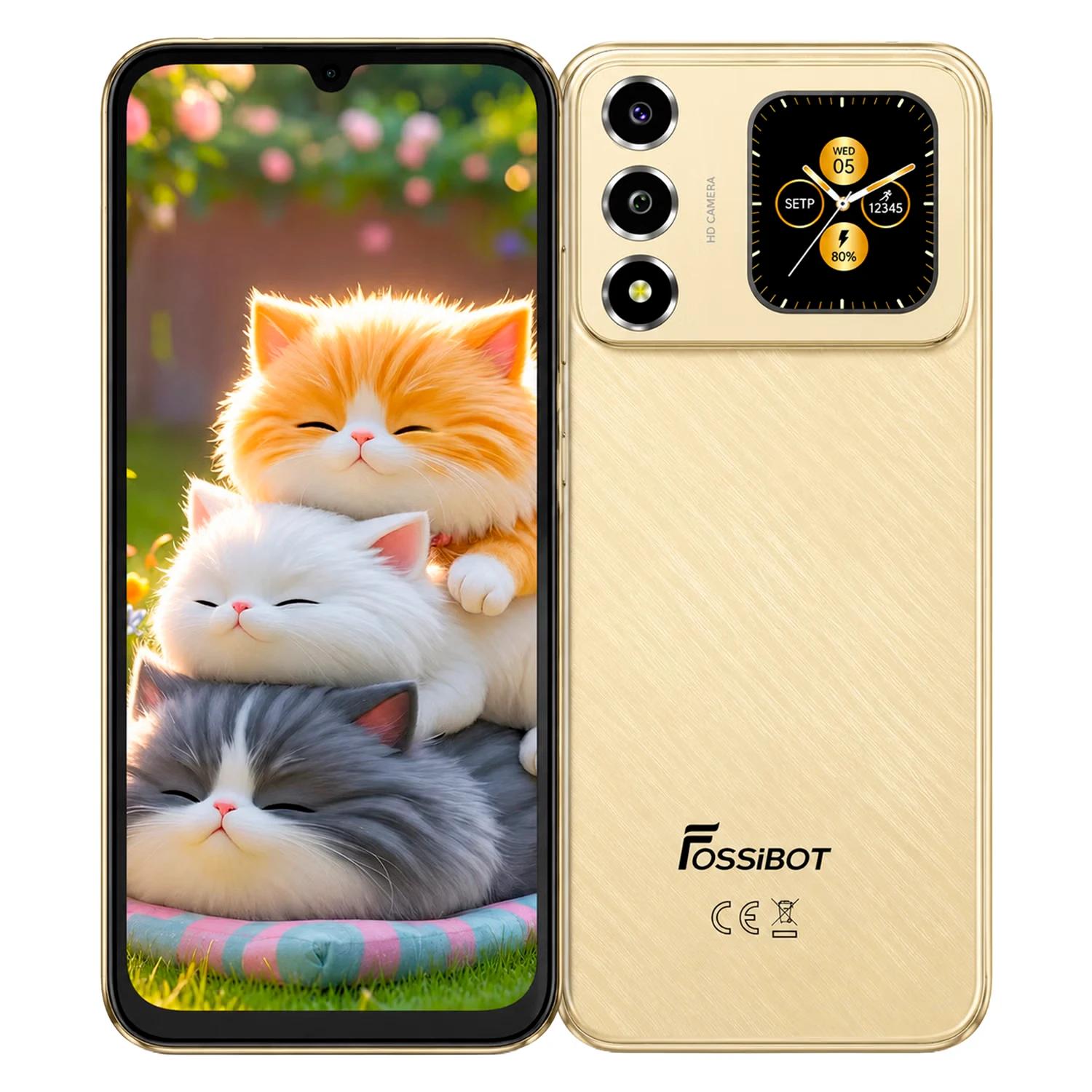 Smartphone FOSSiBOT S7 256GB 8GB RAM Dual SIM NFC Tela 6.9" - Dourado - Imagen 4