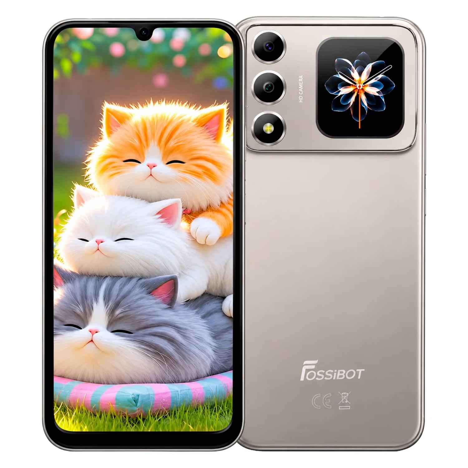 Smartphone FOSSiBOT S7 256GB 8GB RAM Dual SIM NFC Tela 6.9" - Natural - Imagen 4