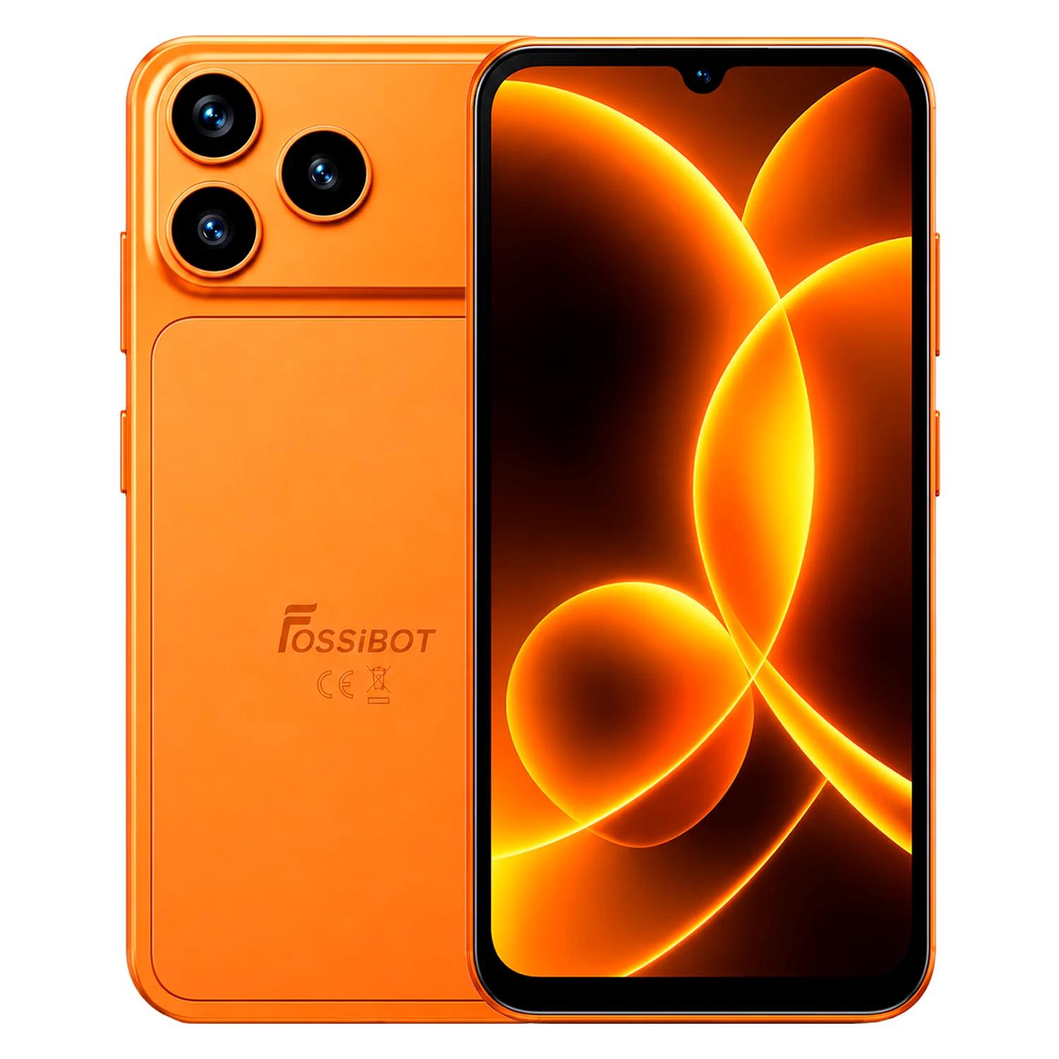 Smartphone FOSSiBOT C17 SE 128GB 6GB RAM Pantalla 6.7" - Naranja