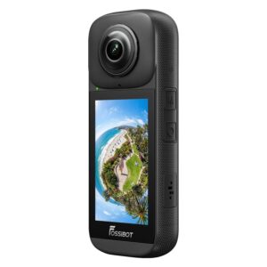 CAMERA FOSSIBOT FC360 360 64GB/6RAM WIFI/GPS/BT Edición AUTO POR IA - Imagen 3