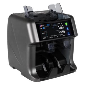 Contador De Dinero Quanta QTCDD30 220V - Gris - Imagen 3