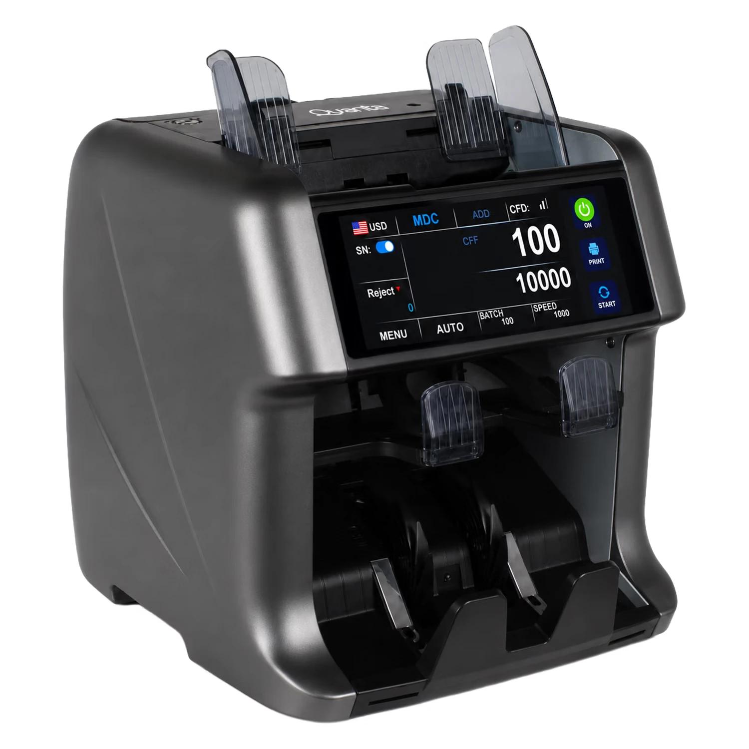 Contador De Dinero Quanta QTCDD30 220V - Gris - Imagen 3