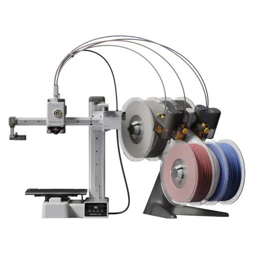 Impressora 3D Bambu Lab A1 Mini Combo AMS Lite 500MM - Prata