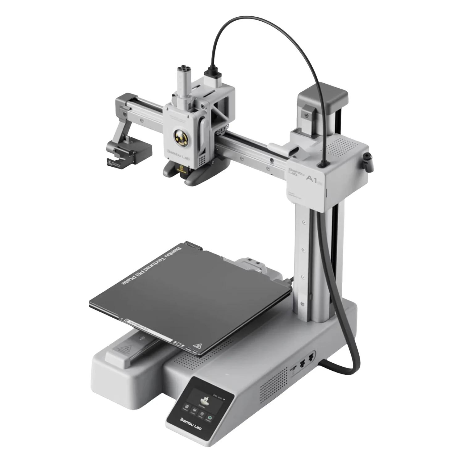 Impressora 3D Bambu Lab A1 Mini 500 MM/s - Prata - Imagen 3
