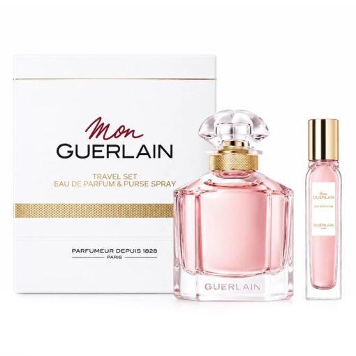 Kit Perfume Guerlain Mon Guerlain Eau De Parfum Femenino 100ml + Miniatura 15ml