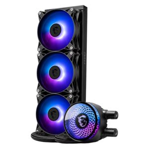 Water Cooler Para Procesador MSI MAG Coreliquid A12 240 306-7ZWEM21-813 ARGB - Negro - Imagen 4