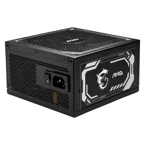 Alternative view of Fonte MSI MAG A1000GL PCIE5 306-7ZPLX12-HD8 ATX 1000W 80 Plus Platinum - Negro