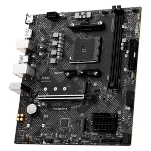Placa Mãe MSI PRO B550M-B DDR4 Socket AM4 Chipset AMD B550 Micro ATX - Imagen 3