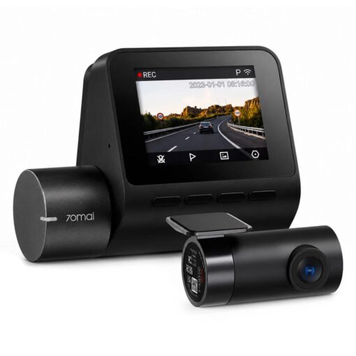 Alternative view of Kit Camara Para Carro Xiaomi 70mai Dash Cam A200-1 Pantalla 2" Full HD + Camara Trasera - Negro