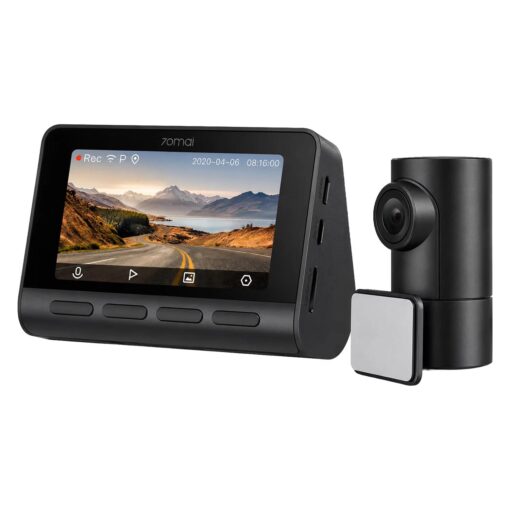 Kit Camara Para Carro Xiaomi 70mai A800SE-1 Pantalla 3" 4K Ultra HD + Camara Trasera - Negro
