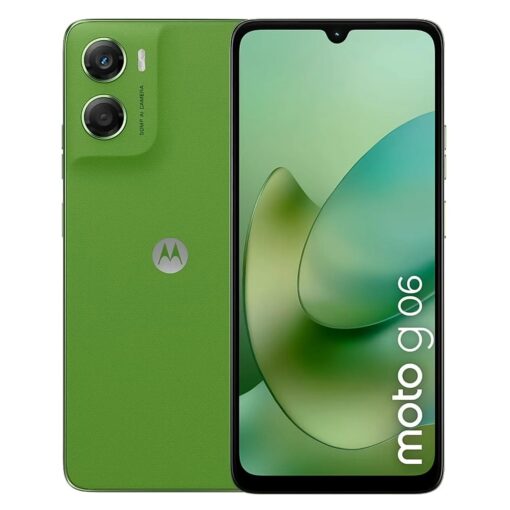 Smartphone Motorola Moto G06 XT-2535-2 128GB 4GB RAM Dual SIM Pantalla 6.88" - Verde