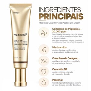 Creme Para Ojos Medicube Deep Lifting Peptide Eye Cream 30ml - Imagen 2