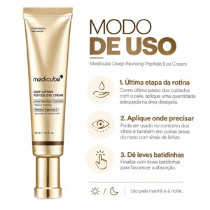 Creme Para Ojos Medicube Deep Lifting Peptide Eye Cream 30ml - Imagen 4