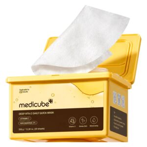 COS MEDICUBE MASCARA FACIAL DEEP VITA C DAILY QUICK MASK - Imagen 2