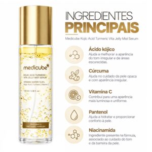Bruma Facial Medicube Kojic Acid Turmeric Vita Jelly Mist 100ml - Imagen 2