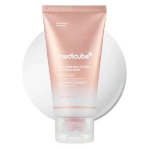 Máscara Facial Medicube Collagen Milk Toning Wrapping Mask 75ml - Imagen 5