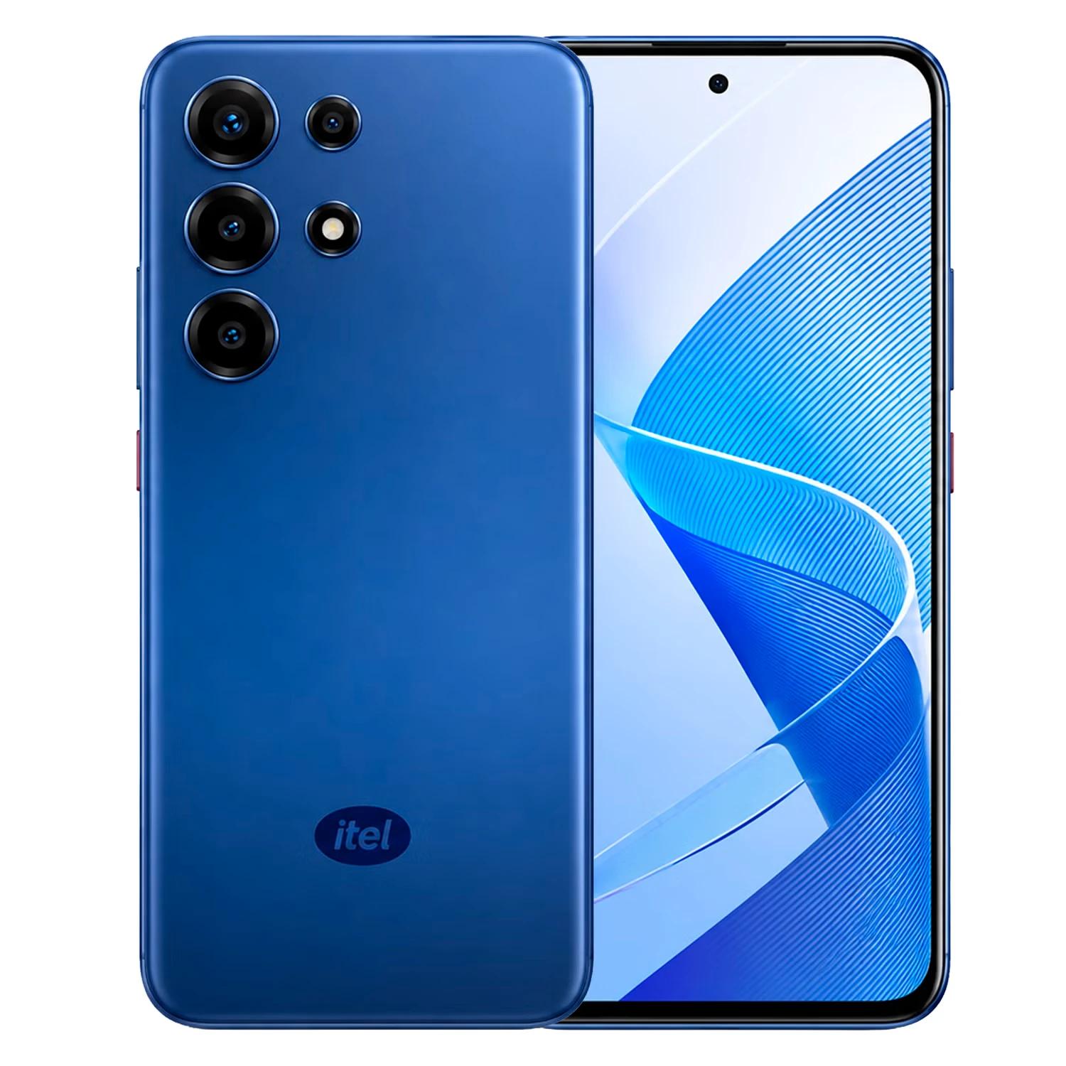 Smartphone Itel Super 26 Ultra S688LN 256GB 8GB RAM Dual SIM Pantalla 6.78" - Azul (Anatel)