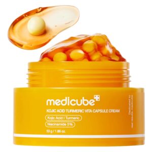 Creme Facial Medicube Kojic Acid Turmeric Vita Capsule Cream 53g - Imagen 5