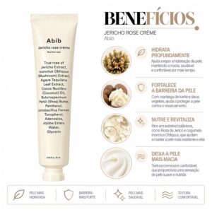 COS ABIB CREME FACIAL JERICHO ROSE CREME NUTRITION TUBE 75ML - Imagen 3