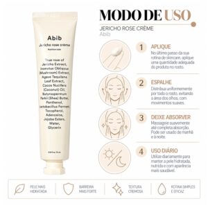 COS ABIB CREME FACIAL JERICHO ROSE CREME NUTRITION TUBE 75ML - Imagen 4
