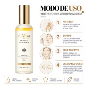COS D'ALBA SERUM FACIAL WHITE TRUFFLE FIRST AROMATIC SPRAY SERUM 120ML - Imagen 4