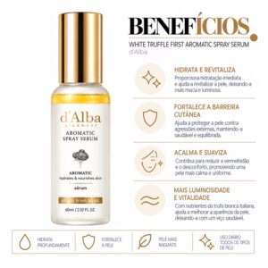COS D'ALBA SERUM FACIAL WHITE TRUFFLE FIRST AROMATIC SPRAY SERUM 60ML - Imagen 3