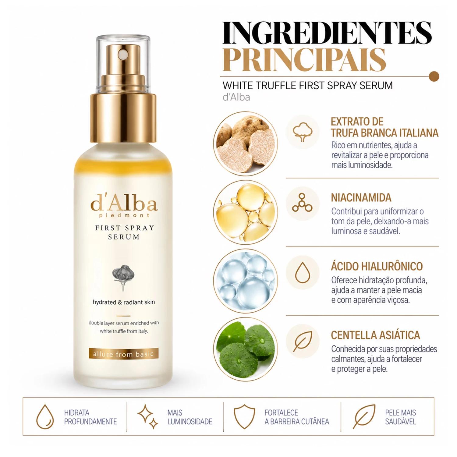 Sérum Facial En Spray d'Alba White Truffle First 100ml - Imagen 2