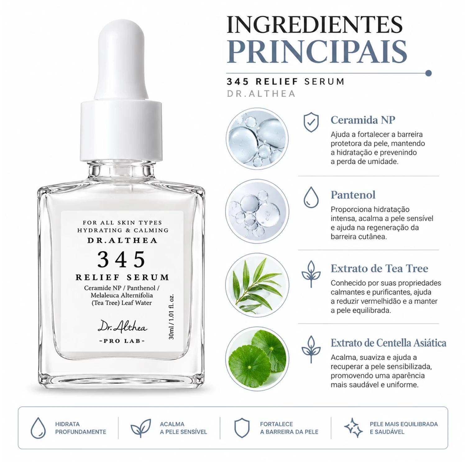 COS DR.ALTHEA SERUM FACIAL 345 RELIEF SERUM 30ML - Imagen 2