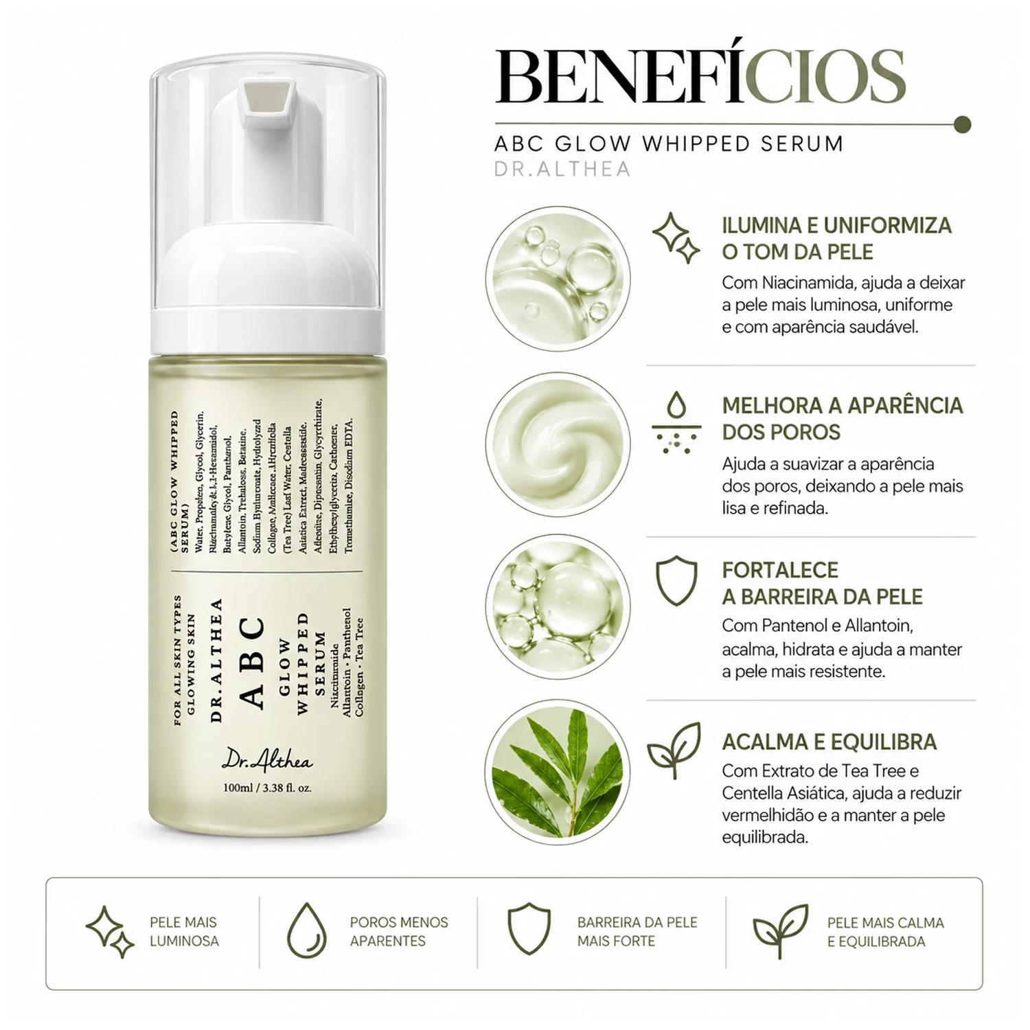 Sérum Facial Dr. Althea ABC Glow Whipped 100ml - Imagen 3