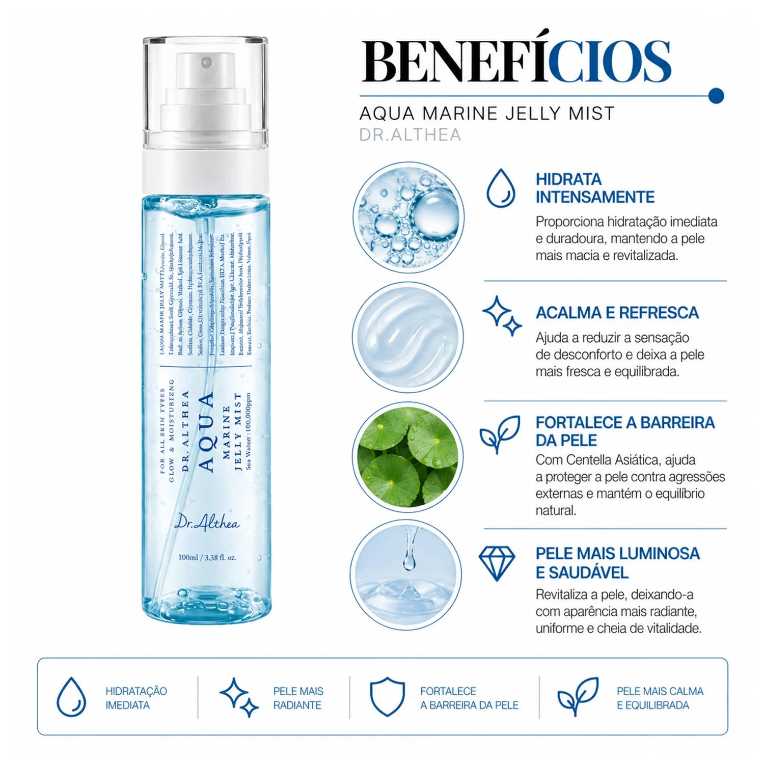 COS DR.ALTHEA BRUMA FACIAL AQUA MARINE JELLY MIST 100ML - Imagen 3