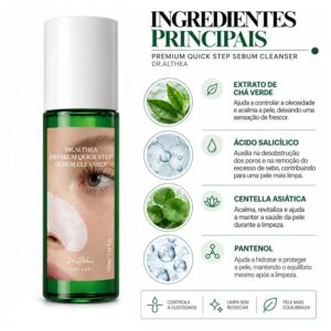 Limpador Facial Dr. Althea Premium Quick Step Sebum Cleanser 100ml - Imagen 2
