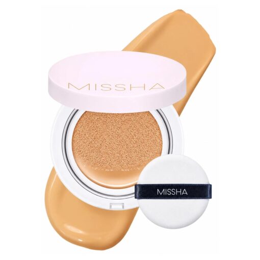 COS MISSHA BASE CUSHION M MAGIC CUSHION COVER LASTING #27 HONEY BEIGE