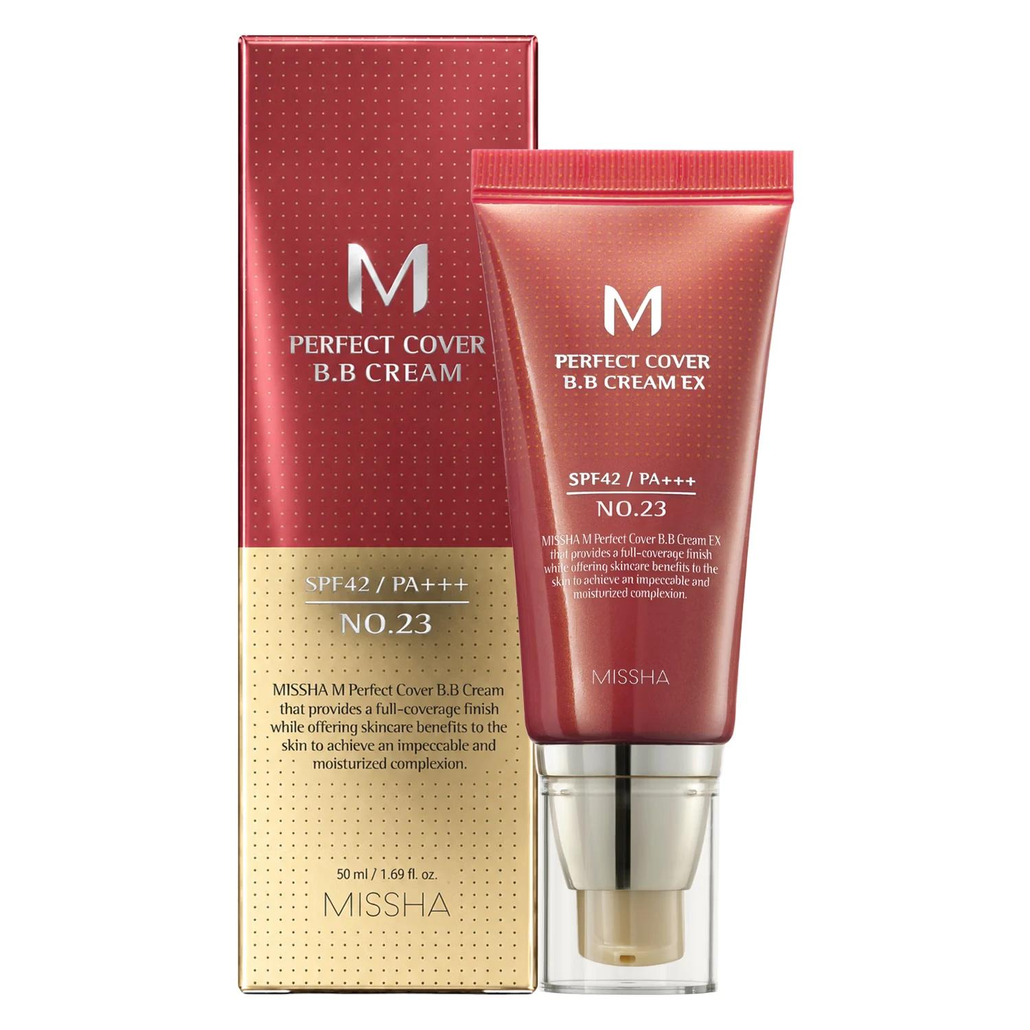 COS MISSHA BB CREAM M PERFECT COVER BB CREAM #23 NATURAL BEIGE 50ML