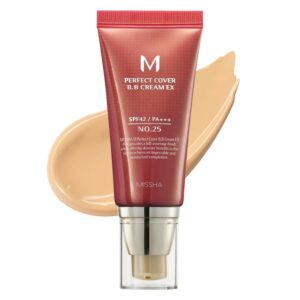 COS MISSHA BB CREAM M PERFECT COVER BB CREAM #25 WARM BEIGE 50ML - Imagen 3