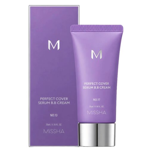 COS MISSHA BB CREAM M PERFECT COVER SERUM BB CREAM #13 LIGHT FAIR 35ML