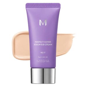 COS MISSHA BB CREAM M PERFECT COVER SERUM BB CREAM #13 LIGHT FAIR 35ML - Imagen 3